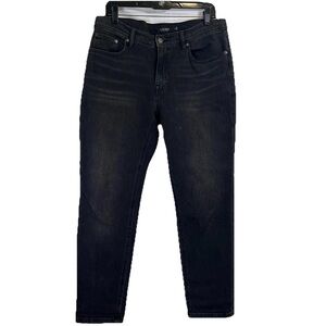 Ralph Lauren‎ black label high-rise straight ankle stretch faded jeans Size 8